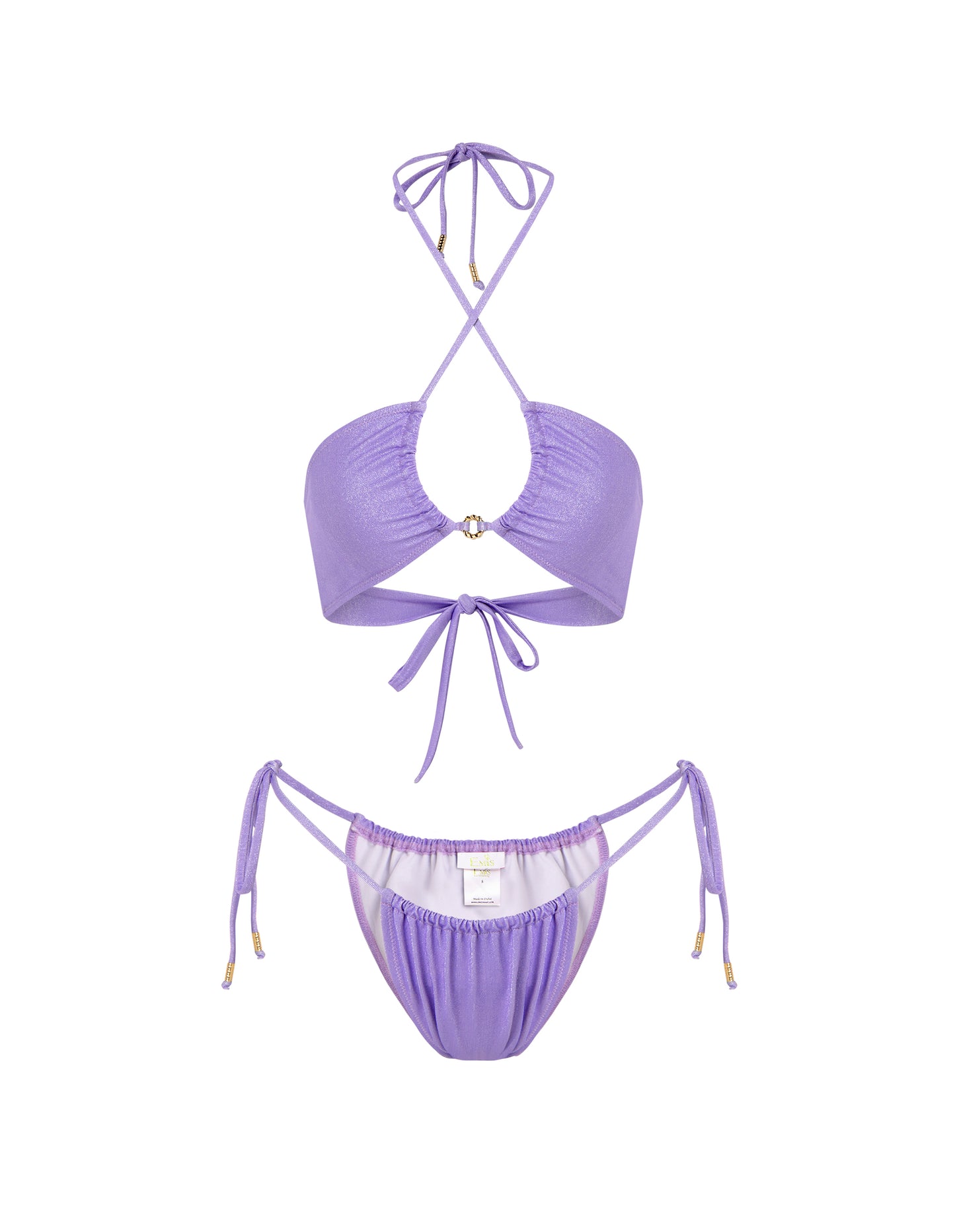Swimsuit Sophia Shimmer Bikini Purple Bottom