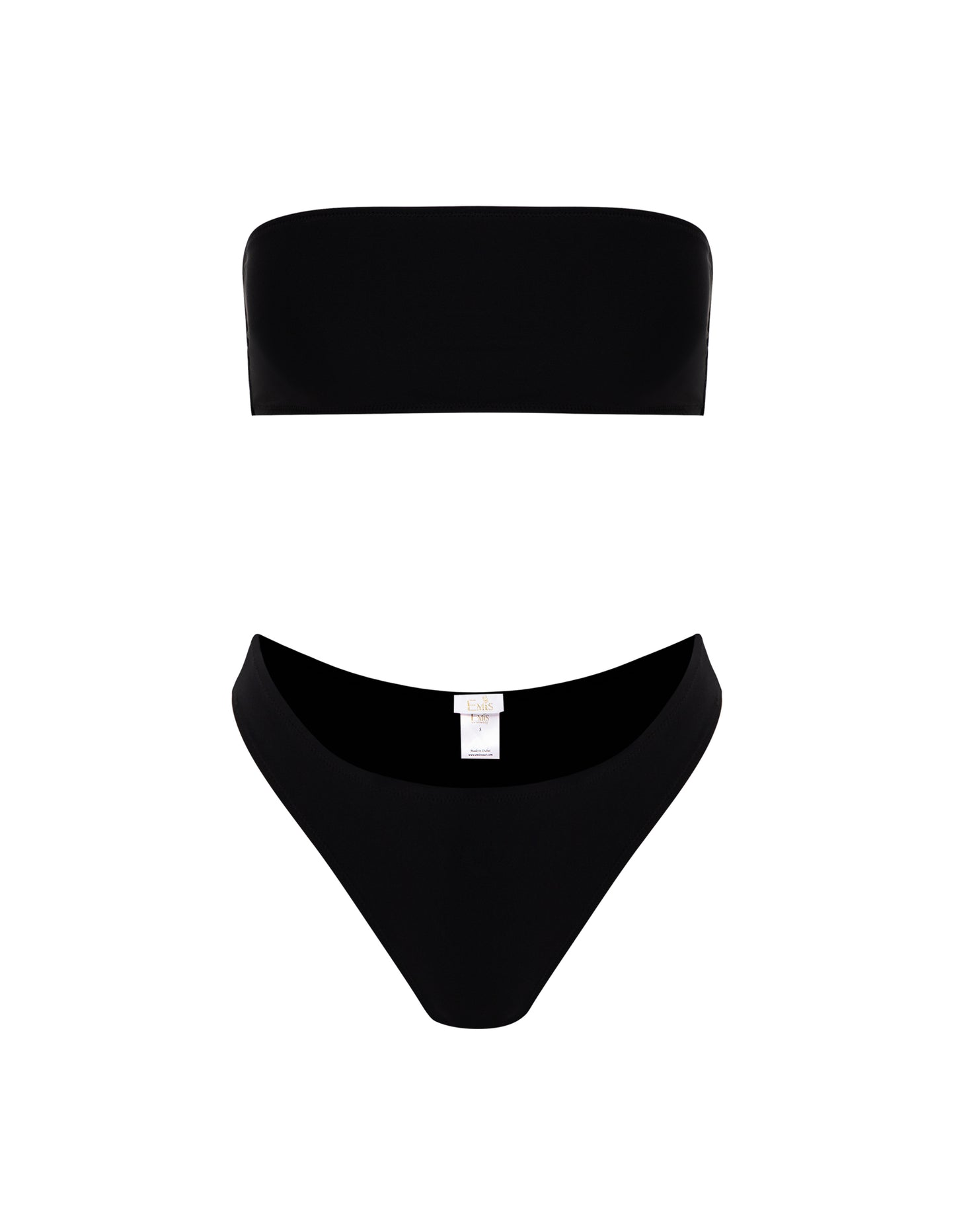 Swimsuit Pearl Black Top