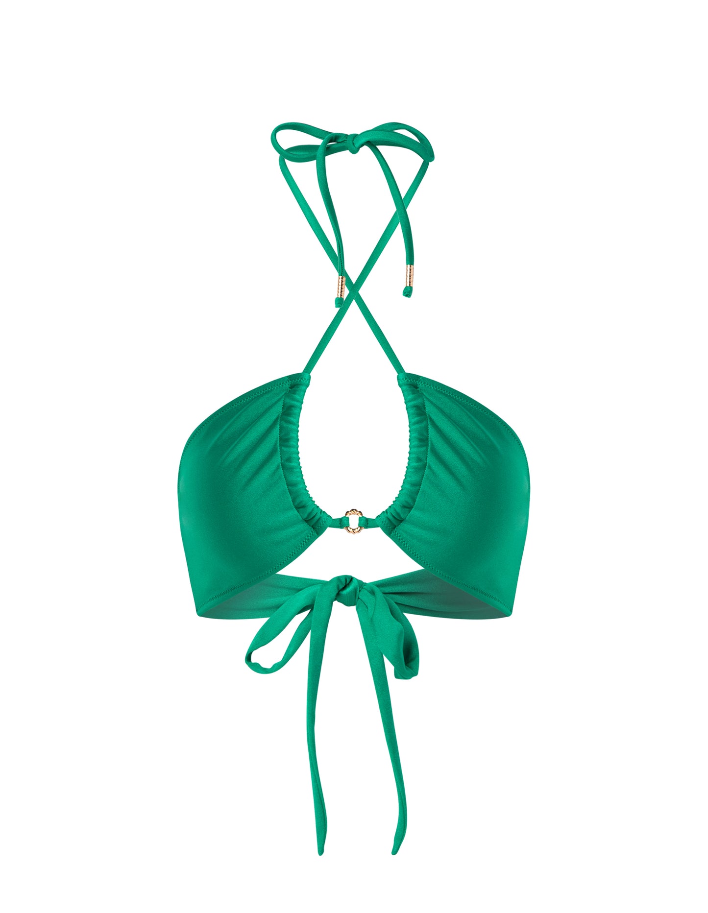 Swimsuit Ambition Green Top