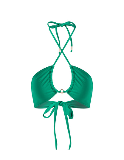 Swimsuit Ambition Green Top