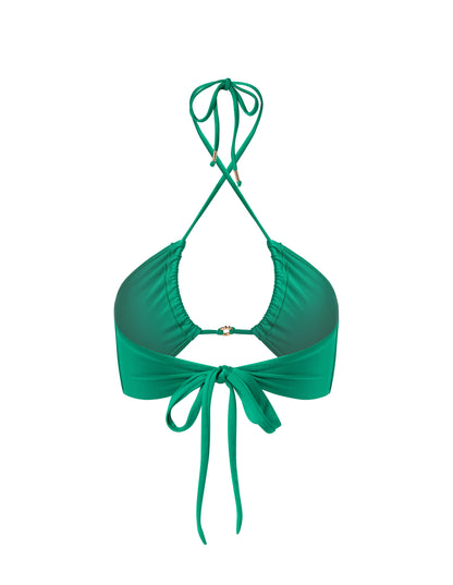 Swimsuit Ambition Green Top