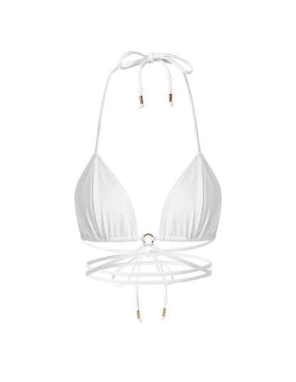 Swimsuit Angello White Top
