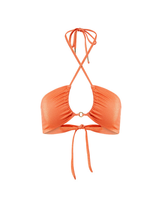 Swimsuit Sophia Shimmer Peach Top