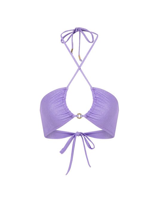 Swimsuit Sophia Shimmer Purple Top